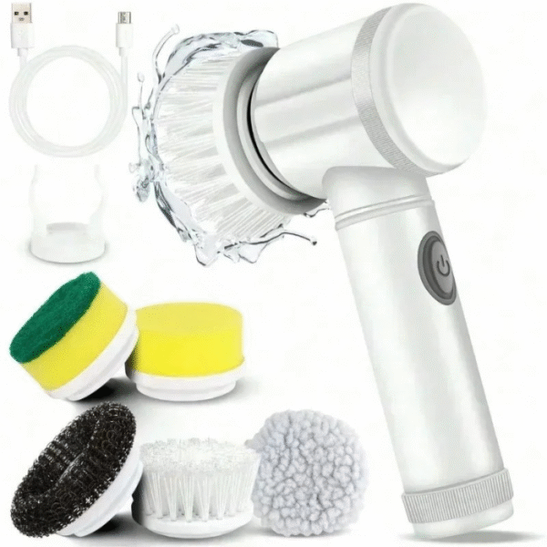 Épurateur électrique à rotation, brosse de nettoyage sans fil
