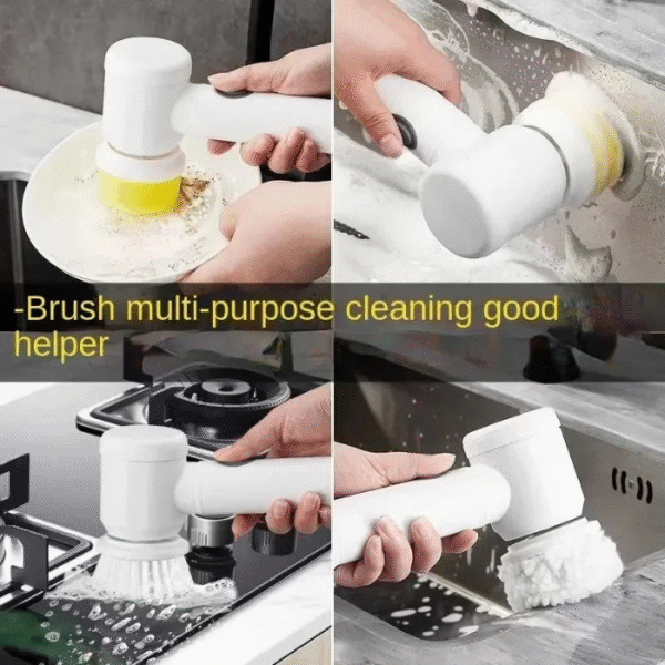 Épurateur électrique à rotation, brosse de nettoyage sans fil