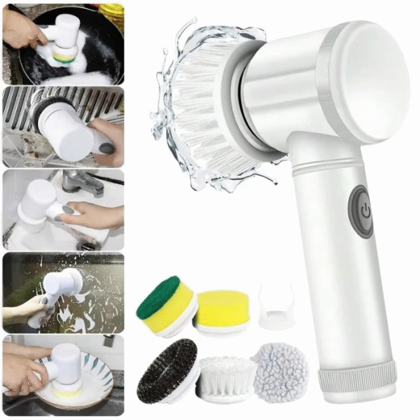 Épurateur électrique à rotation, brosse de nettoyage sans fil