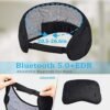 Masque pour Dormir, musique intelligente, bandeau de sommeil, casque de voyage