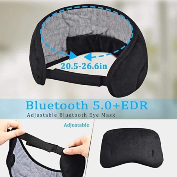 Masque pour Dormir, musique intelligente, bandeau de sommeil, casque de voyage